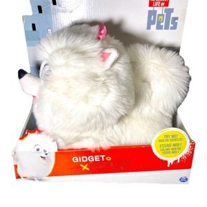 New Gidget 10" Talking Plush Puppy Secret Life of Pets